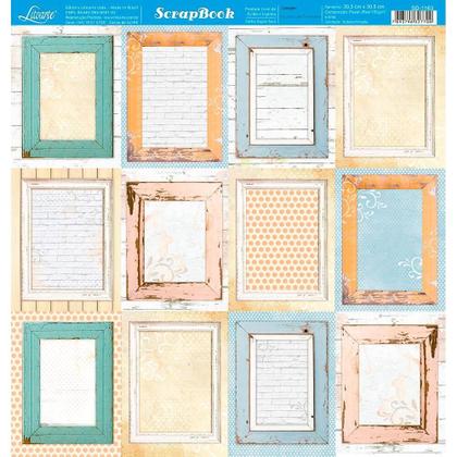 Imagem de Folha para Scrapbook Dupla Face - Coleção Encanto - SD-1163