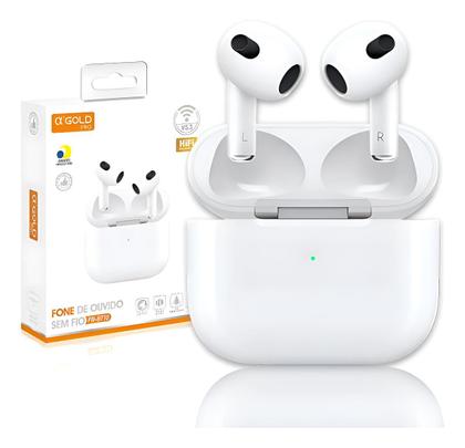 Imagem de Fone 3geração A Gold BT10 Compatível com Android E Ios