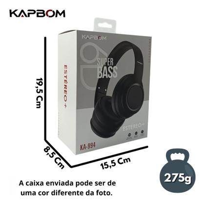 Imagem de Fone Blouteooth Fone Sem Fios Headphone Fone Bluetooth Grand