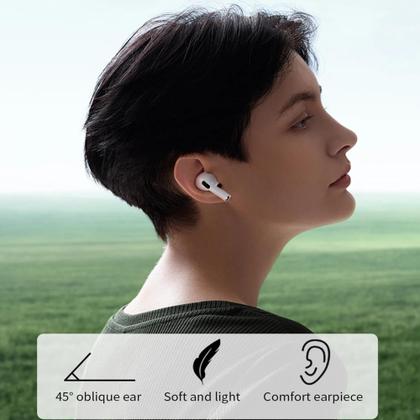 Imagem de Fone Bluetooth 5.3 com Hi-Res Áudio, Case com Visor LED e IPX4 LE2450