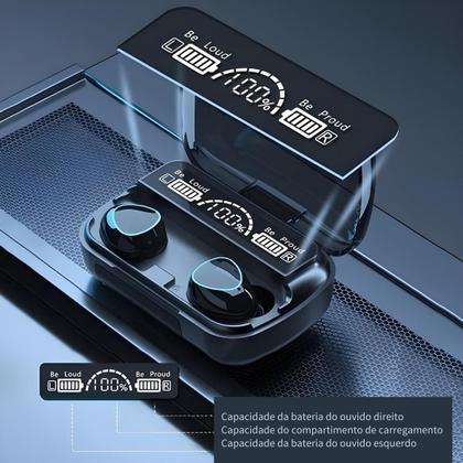 Imagem de Fone Bluetooth anti ruídos para celular android iOs Notebook Prova dágua /Oferta relâmpago/