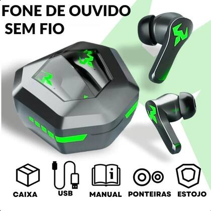 Imagem de Fone Bluetooth Gamer com LED e Som Claro para Melhoria da Experiência de Jogo