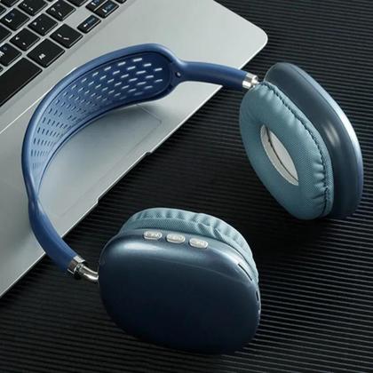 Imagem de Fone bluetooth headset sem fio Pro 9 ultra bass e garrafa térmica led 500ml