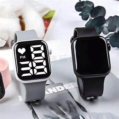 Imagem de Fone Bluetooth inPods Sem Fio Relógio Digital Esportivo Unissex  Conforto e Estilo para Atividades Físicas