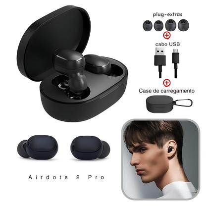 Imagem de Fone Bluetooth inPods Sem Fio Relógio Digital Esportivo Unissex  Conforto e Estilo para Atividades Físicas
