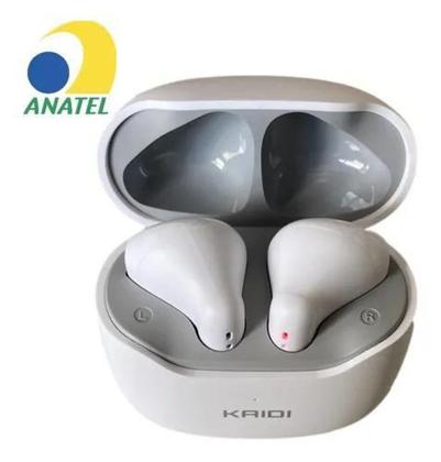 Imagem de Fone Bluetooth (Sem Fio) Kaidi tws Smart Touch V5.1 Kd-771 branco