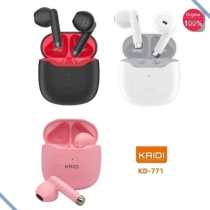 Imagem de Fone Bluetooth (Sem Fio) Kaidi tws Smart Touch V5.1 Kd-771 branco