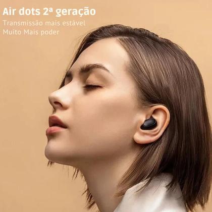 Imagem de Fone bluetooth Sem Fio para celular e notbook sistema anti ruídos conexão Fluída + case de carregamento