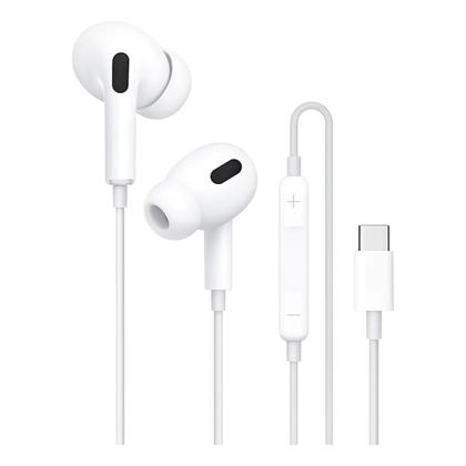 Imagem de Fone Com Entrada Tipo-C Cabo 1 Metro Qualidade Superior