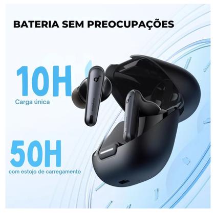 Fone de Ouvido Anker Soundcore Liberty 4 NC, Cancelamento de Ruído