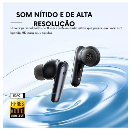 Fone de Ouvido Anker Soundcore Liberty 4 NC, Cancelamento de Ruído