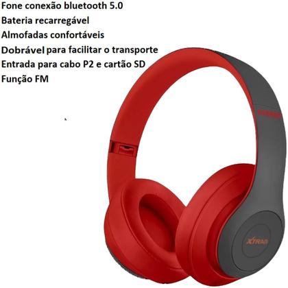 Imagem de Fone de Ouvido Bluetooth 5.0 Sem Fio Headset Xtrad