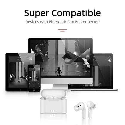 Imagem de Fone de Ouvido Bluetooth 5.0 sem Fio Pequeno Intra Auricular