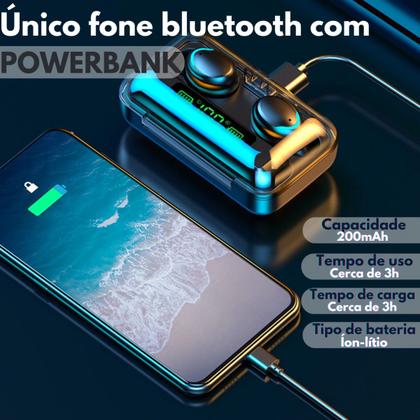 Imagem de Fone De Ouvido Bluetooth 5.0 Sem Fio Tws E10 A Prova Dágua