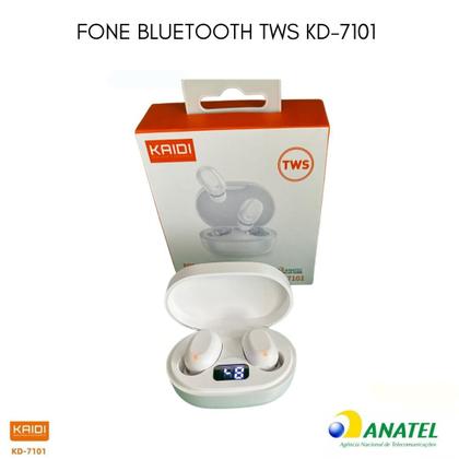 Imagem de Fone De Ouvido Bluetooth 5.3 S/fio Tws Lançamento Compatível com Android e iOS KD-7101
