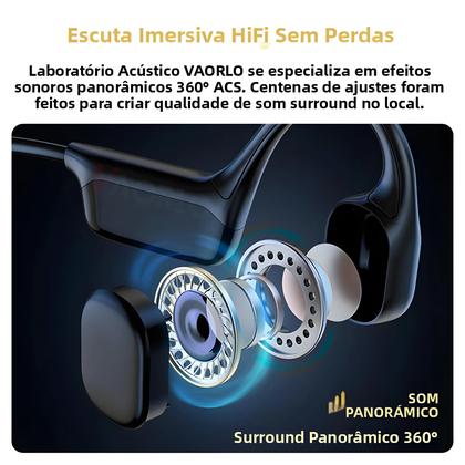 Imagem de Fone De Ouvido Bluetooth 5.4 À Prova d'Água S10 Com Condução Óssea, Reprodutor MP3 De 32GB E Display