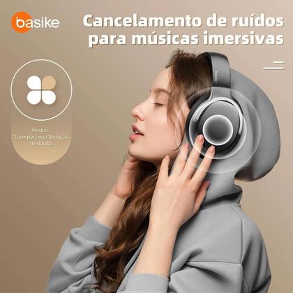 Imagem de Fone De Ouvido Bluetooth Cancelamento De Ruído Som Imersivo Microfone