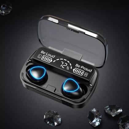 Imagem de Fone de ouvido bluetooth com display m10