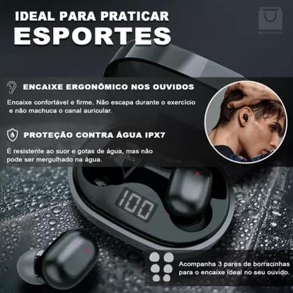 Imagem de Fone De Ouvido bluetooth Compatível Samsung Galaxy S21 S22 S24 S23 A55 A36 M54 M15 A15 Sem Ruídos