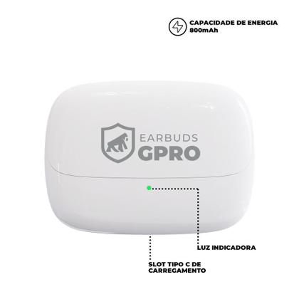Imagem de Fone de Ouvido Bluetooth - Earbuds GPro - TWS - Gshield