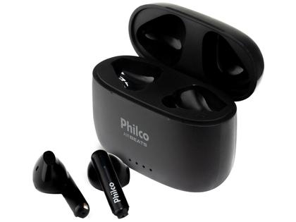 Fone de Ouvido Bluetooth Esportivo Air Beats Intra-auricular com Microfone Preto