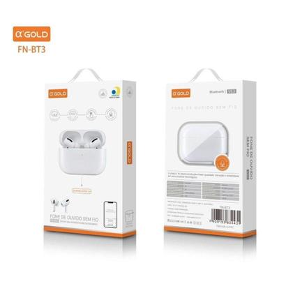 Imagem de Fone de Ouvido Bluetooth Gold - A Gold Pro