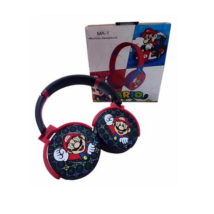 Imagem de Fone de Ouvido Bluetooth Infantil Mario Edição Especial MA-1 - Genérico