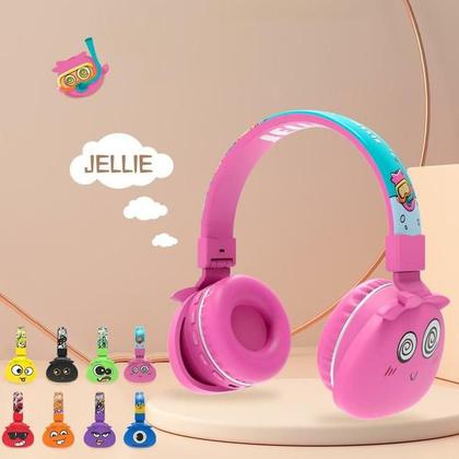 Imagem de Fone De Ouvido Bluetooth Infantil Sem Fio Monsters para Jogos