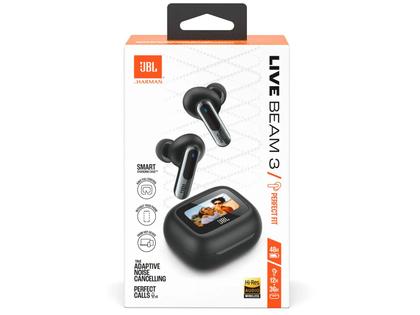 ヘッドホン JBL LIVE BEAM3 Fone de Ouvido Bluetooth JBL Live Beam 3 com Microfone com