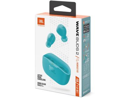 Imagem de Fone de Ouvido Bluetooth JBL Wave Buds 2 Azul