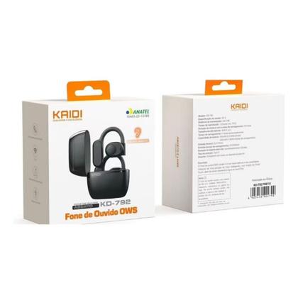 Imagem de Fone De Ouvido Bluetooth KAIDI ORIGINAL Freeclip Aberto KD792 Resistente a Água Nível IPX4