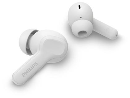 Imagem de Fone de Ouvido Bluetooth Philips TAT1109WT/00 com Microfone Intra-auricular True Wirelles Branco