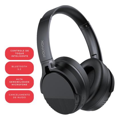 Imagem de Fone de Ouvido Bluetooth Polyvox com Cancelamento de Ruido