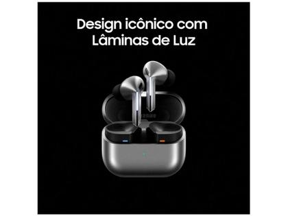 Imagem de Fone de Ouvido Bluetooth Samsung Galaxy Buds 3 Pro Esportivo Intra-auricular  True Wireless Cinza