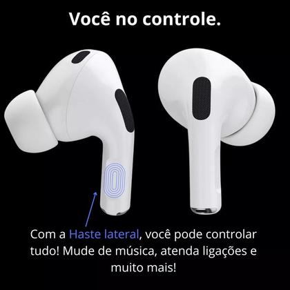 Imagem de Fone de Ouvido Bluetooth Sem Fio 3ª Geração 13 Pro Branco