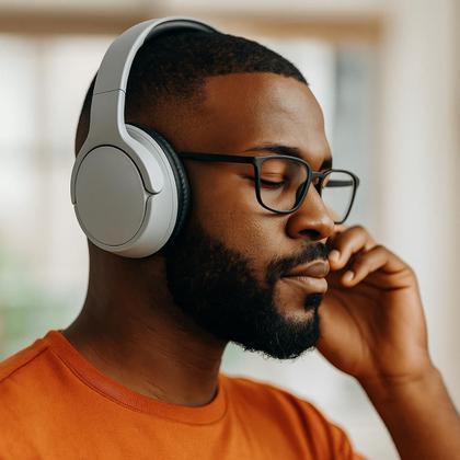 Imagem de Fone De Ouvido Bluetooth Sem Fio Academia Super Bass