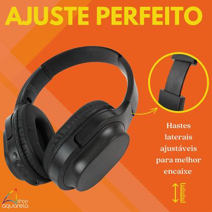 Imagem de Fone de Ouvido Bluetooth sem Fio Headset Anti-rúido 