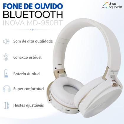 Imagem de Fone de Ouvido Bluetooth sem Fio Headset Anti-ruído Original Inova