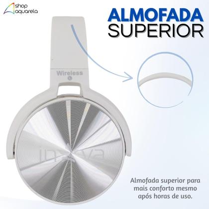 Imagem de Fone de Ouvido Bluetooth sem Fio Headset Anti-ruído Original Inova