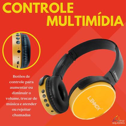 Imagem de Fone de Ouvido Bluetooth sem Fio Headset Wireless 5.3