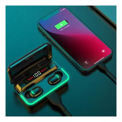 Imagem de Fone De Ouvido Bluetooth Sem Fio Mm-e10 Preto Original