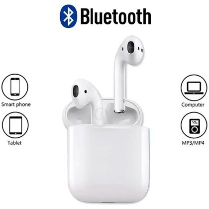 Imagem de Fone de Ouvido Bluetooth Sem Fio Tws I12 5.0