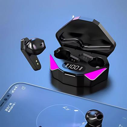 Imagem de Fone de Ouvido Bluetooth X15 TWS 5.3 Gamer Cancela Ruído