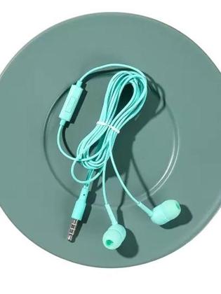 Imagem de Fone De Ouvido Com Fio E Estojo Conector P2 - Verde