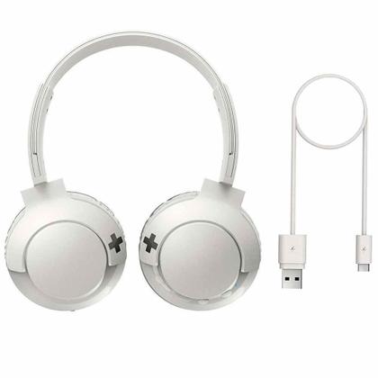 Imagem de Fone de ouvido com fio e microfone phil branco