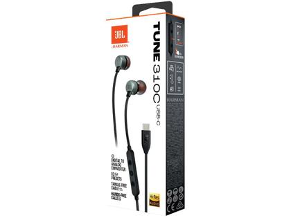 Imagem de Fone de Ouvido Com Fio JBL Tune 310c USB-C Preto