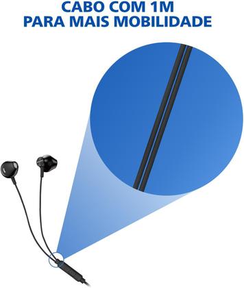 Imagem de Fone De Ouvido Com Fio Philips Taue101bk Com Microfone Preto