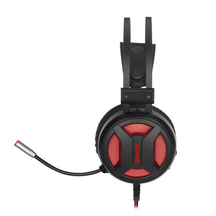 Imagem de Fone de ouvido com microfone gamer minos redragon h210