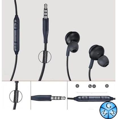 Imagem de Fone de Ouvido Com Microfone Stereo P2 Cabo em Tpu 1,2m ES-S8 Preto Relog's