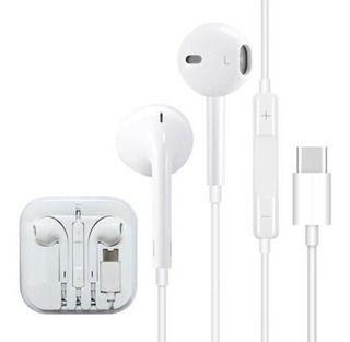 Imagem de Fone de Ouvido Com Microfone Tipo-C Kaidi KD-729 Branco